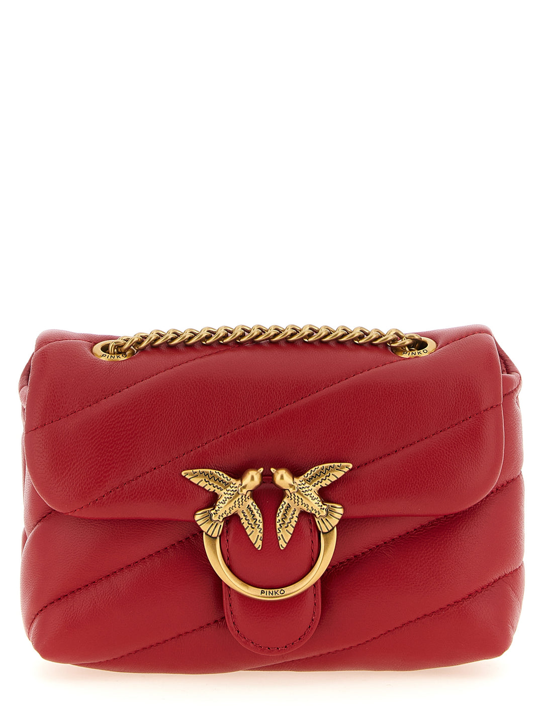 Pinko Baby Love Puff Borse a Tracolla - Rosso | 1748016dc40e7e6941def6f0d38a95df8886e86c