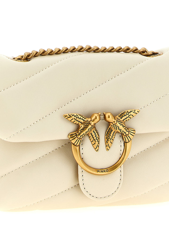 Pinko Baby Love Puff Borse a Tracolla - Bianco | 4b94cfd02e10b28feb35e6b9b326595344afe102