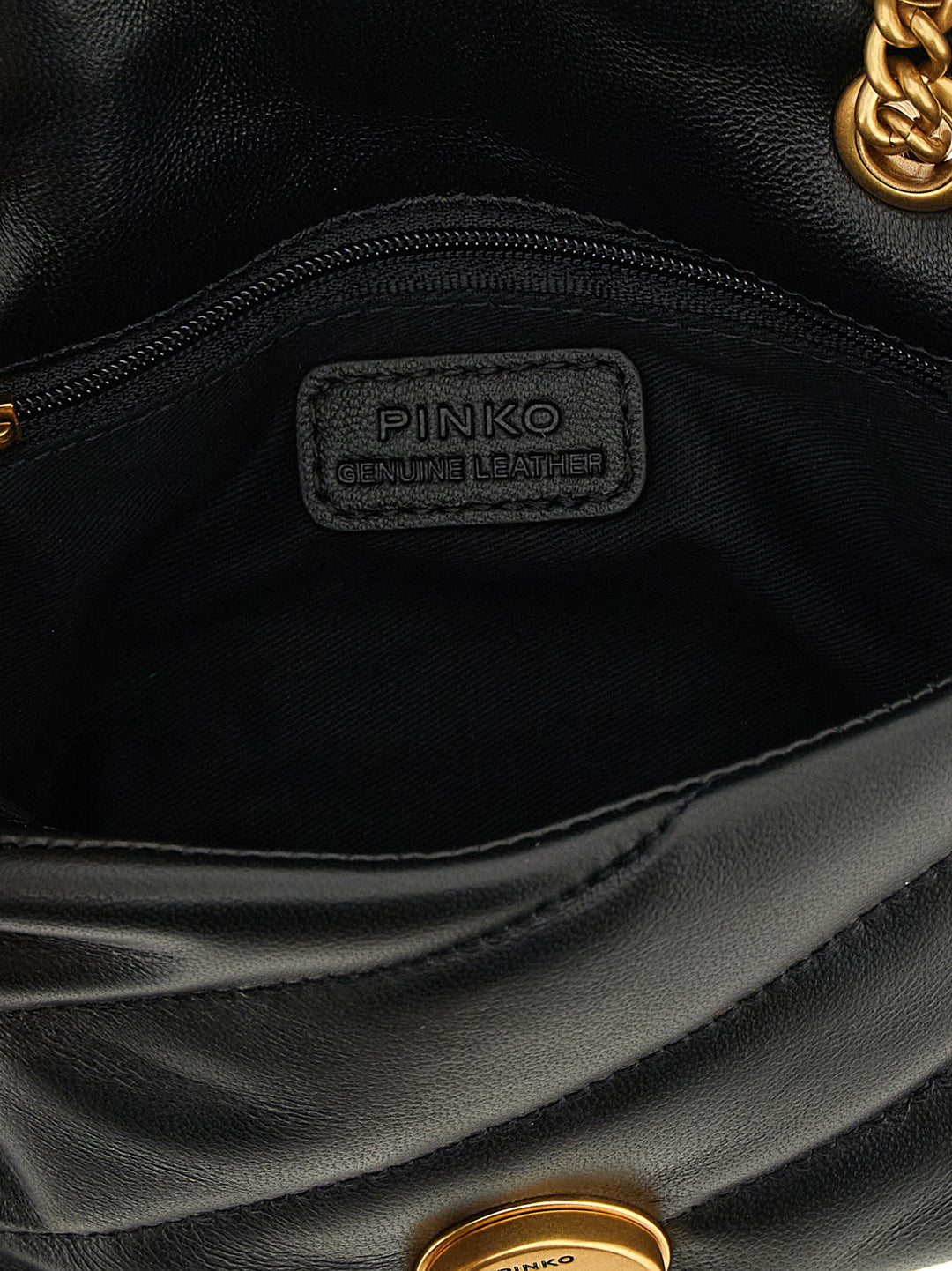 Pinko Baby Love Puff Borse a Tracolla - Nero | 607e56ff00e05829fd636420c502456d17d91104