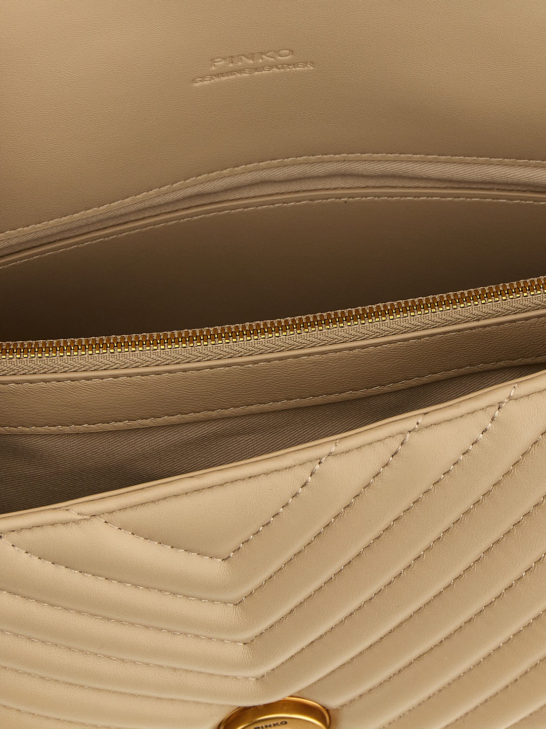 Pinko Classic Love Bag Puff Borse a Mano - Beige | fd8303e374e0316aada1fea2dc755b0fa82824b3