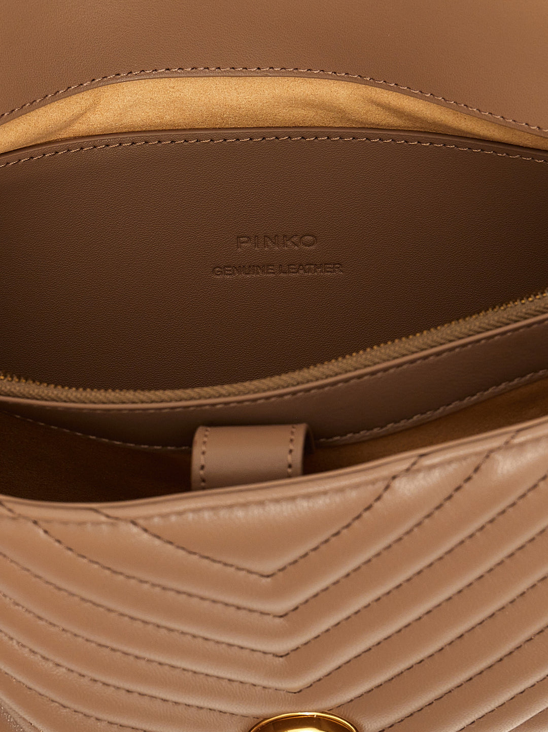 Pinko Love Ladu Puff Borse a Mano - Beige | 1e895a9324307b568b6ccacfa141ec6abe709eea