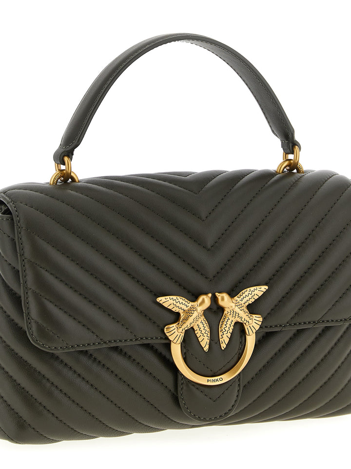 Pinko Classic Love Bag Puff Borse a Mano - Verde | 37ef42d45736e0beae98913034564539aff5f1ac