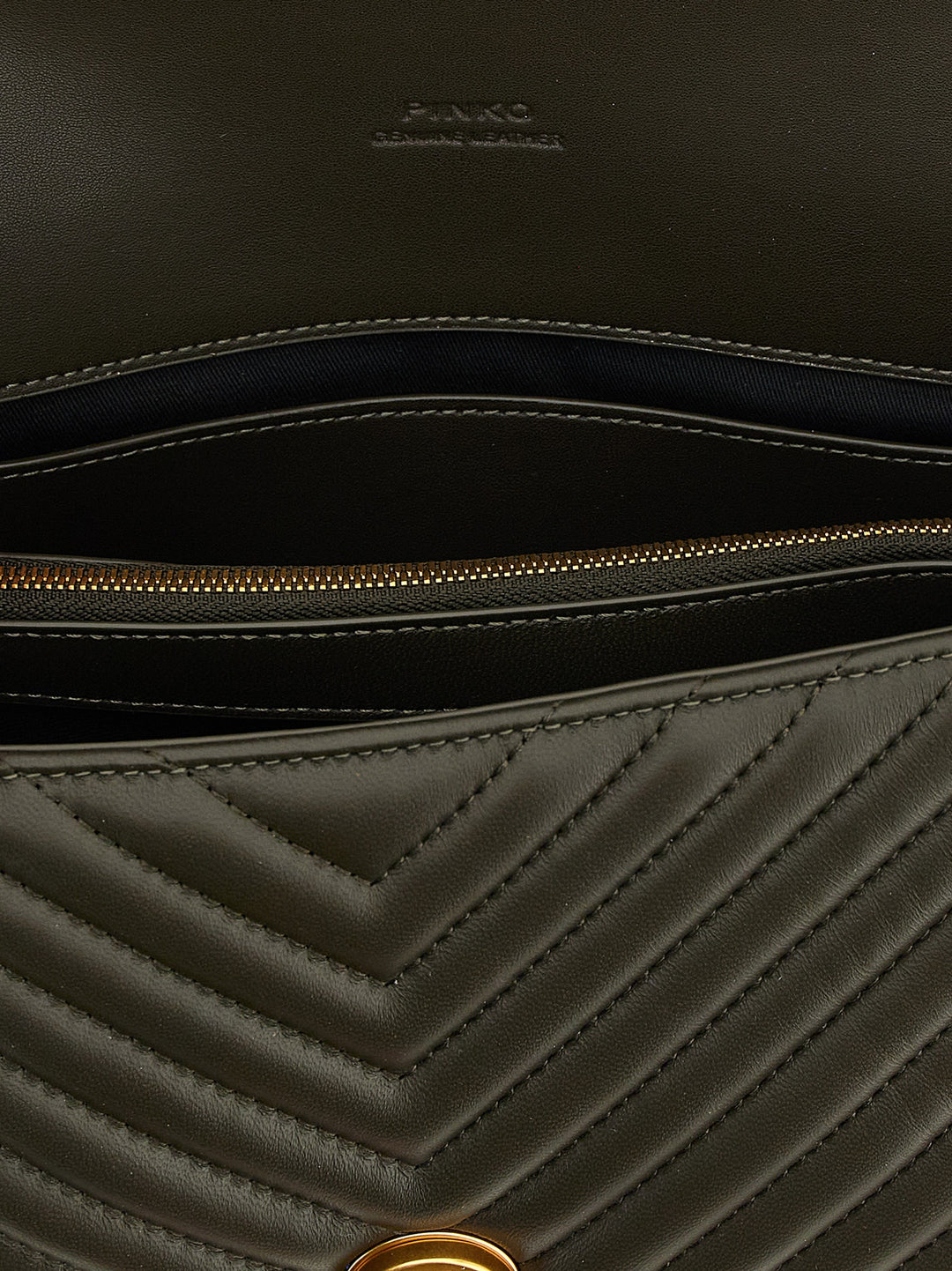 Pinko Classic Love Bag Puff Borse a Mano - Verde | e51ef36b63616be902dcd6f007048c609f005e88