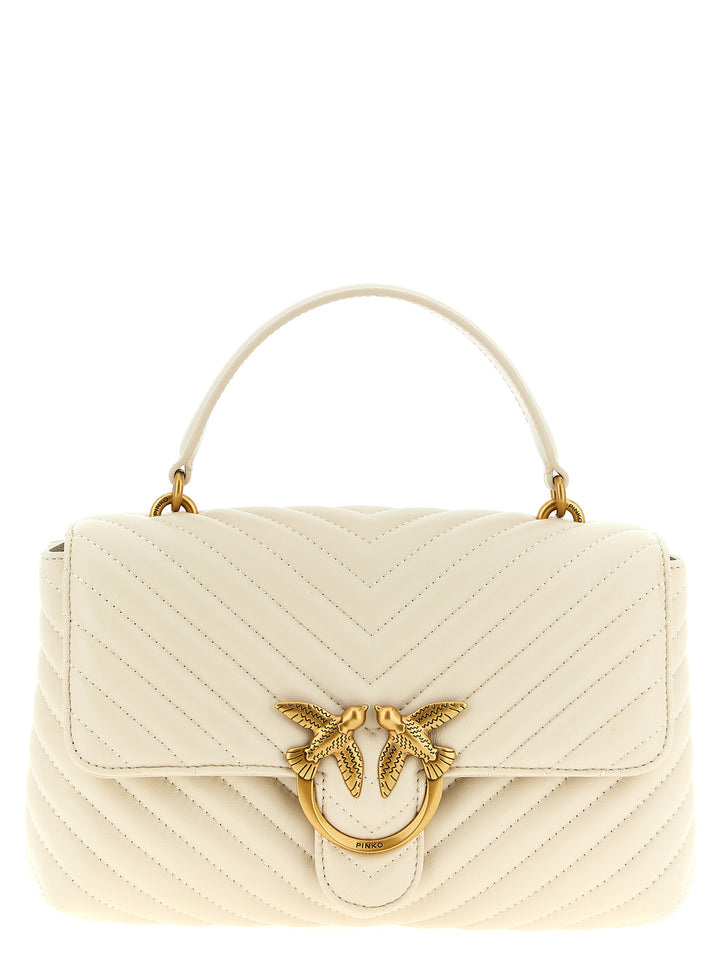 Pinko Classic Love Bag Puff Borse a Mano - Beige | 7cd30fe1b1ebbc75693e21fc761cd873ec608059