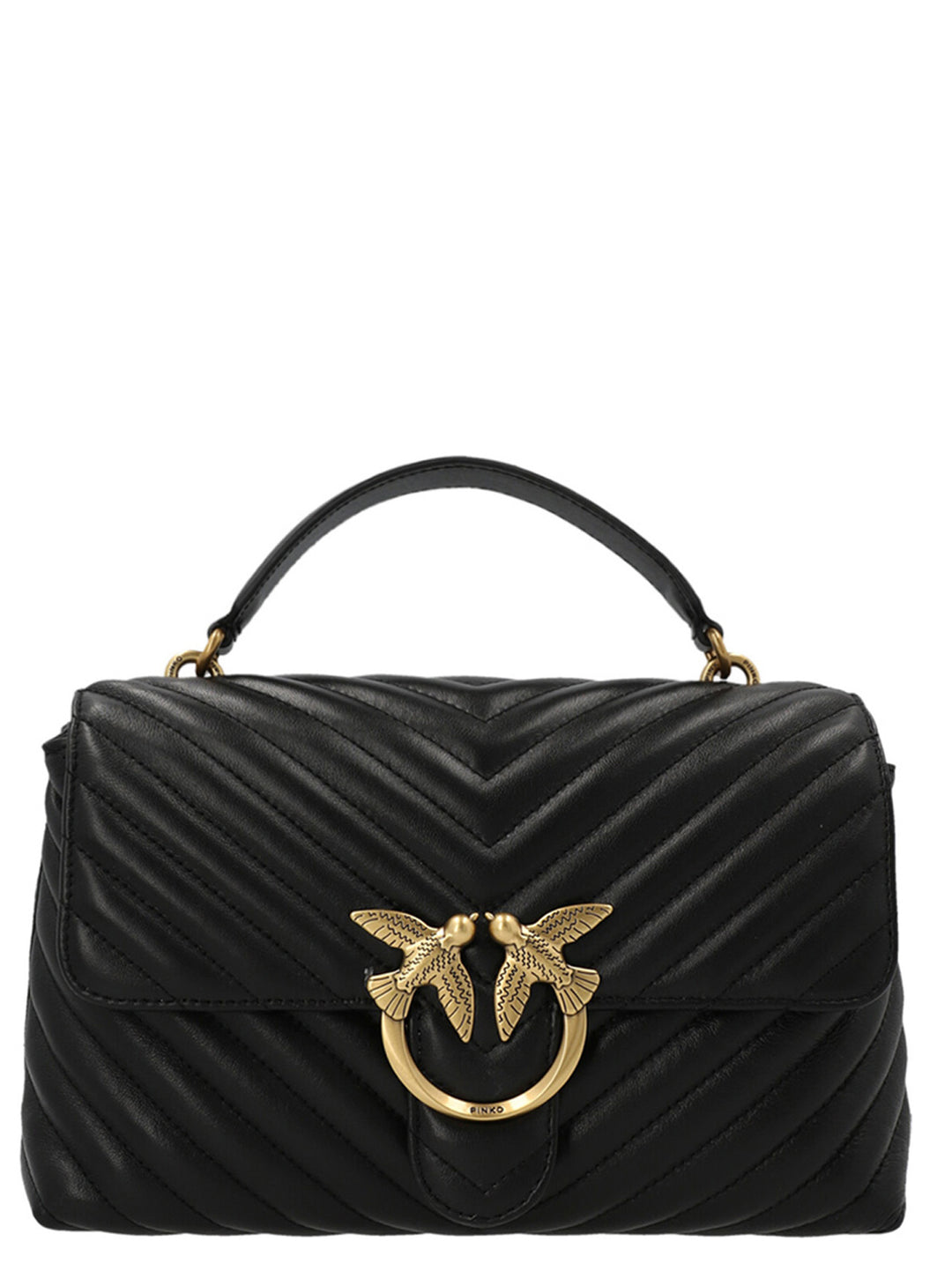 Pinko Classic Love Bag Puff Borse a Mano - Nero | 15f7f44ceaf36d84dfaae41a2f6ea2dc25865005