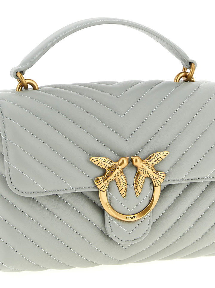 Pinko Mini Lady Love Puff Borse a Mano - Grigio | 07cb654aeab6b6339e51dbf4eb7436dcf6c2cd2d