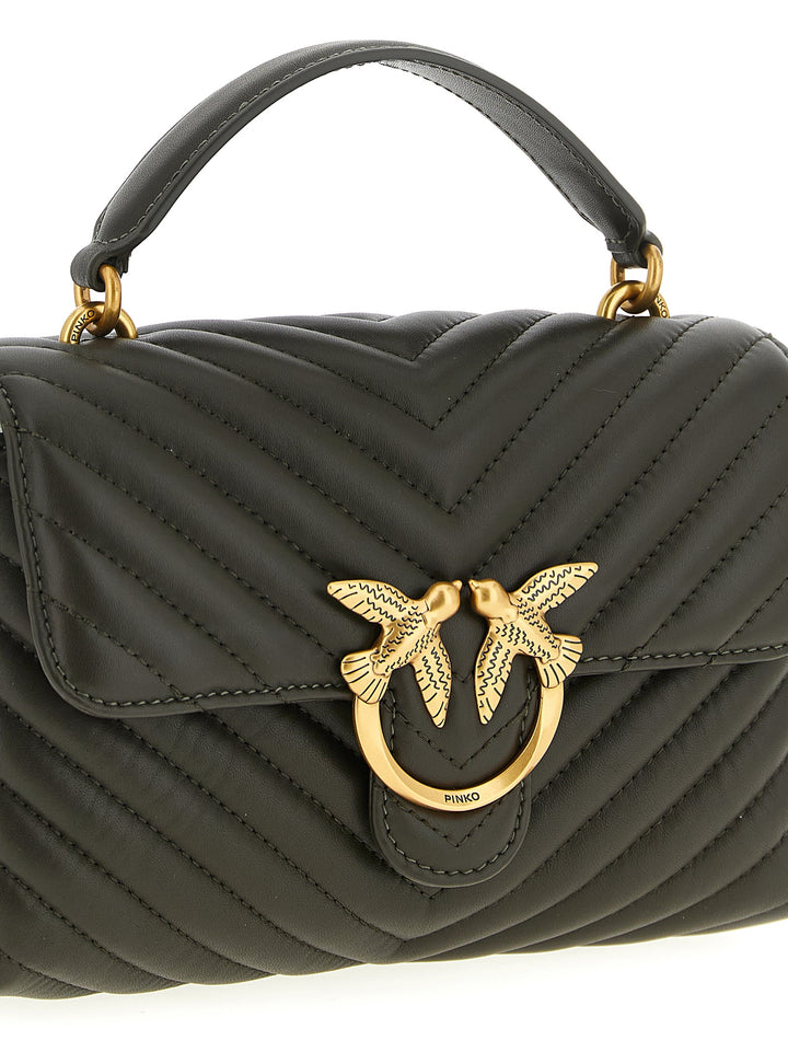 Pinko Mini Lady Love Puff Borse a Mano - Verde | a2b4837be40bfb2c5570757b461df0b821ea4ba3