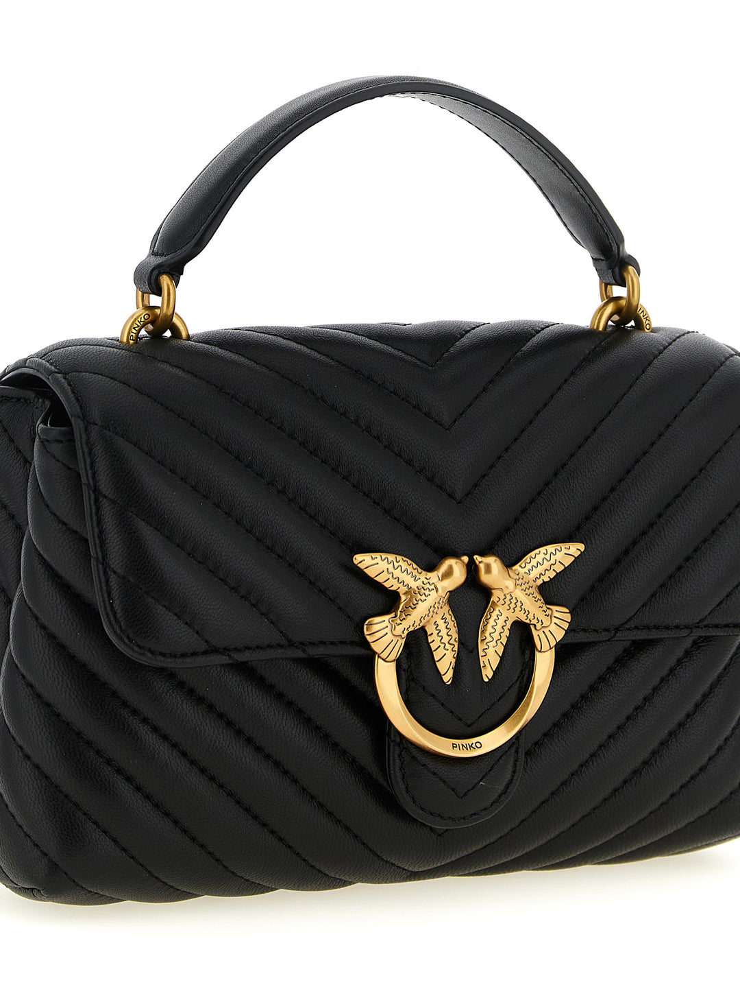 Pinko Mini Lady Love Puff Borse a Mano - Nero | 0f679d653f188343e1265f824b0a3bd3987656de