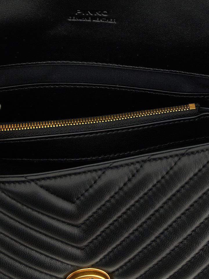 Pinko Mini Lady Love Puff Borse a Mano - Nero | 96baa9ca7bdbb36221892dedff71fe7c1c0ac595