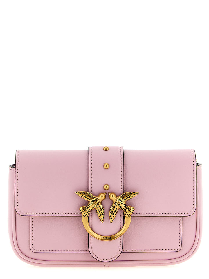 Pinko Pocket Love One Borse a Tracolla - Rosa | 8f8da2ec7bf2688dfcf01db67329a399ea8fba8b