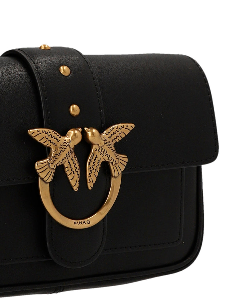 Pinko Pocket Love One Borse a Tracolla - Nero | 55eec3b8c9423900c5c811b75da39aa87d2f39ae
