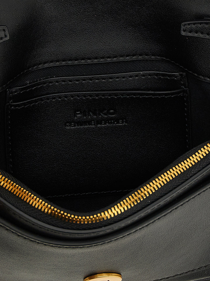 Pinko Pocket Love One Borse a Tracolla - Nero | cb3e909e75d5014f3a8b4813eeefc399975f7e59