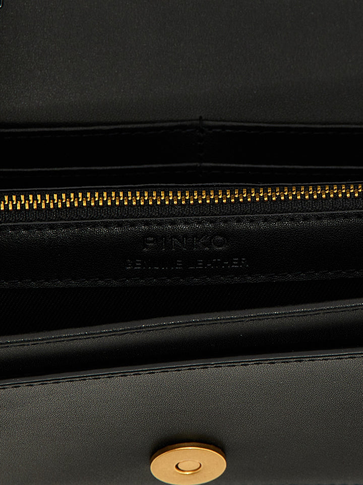 Pinko Love Simply Portafogli - Nero | 2cd6353886d03be3e80840f0b278dbf843fea129