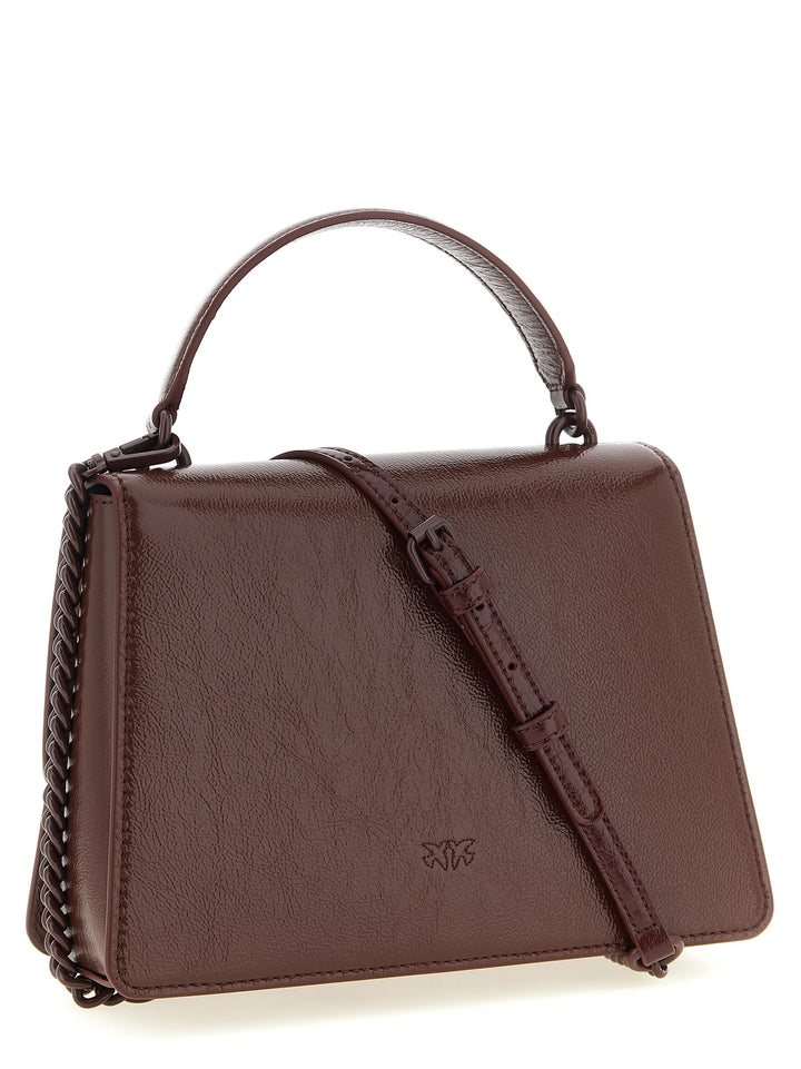 Pinko Love One Classic Light Borse a Mano - Bordeaux | e387e8355c327a338f844d8bffb4482b9ca364bf