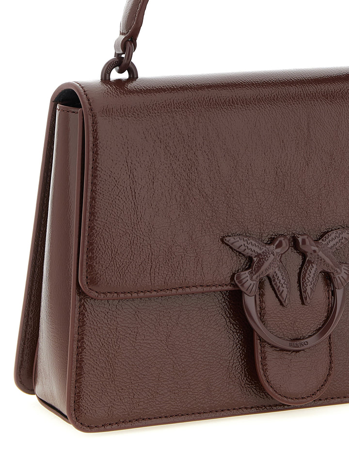 Pinko Love One Classic Light Borse a Mano - Bordeaux | 01c18bd8087e52c7a255c46db1926d1d7d40a033