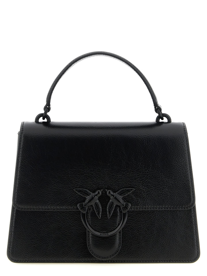 Pinko Love One Classic Light Borse a Mano - Nero | 92b88aa11d48b716e2bd262f216dc3eca9598448