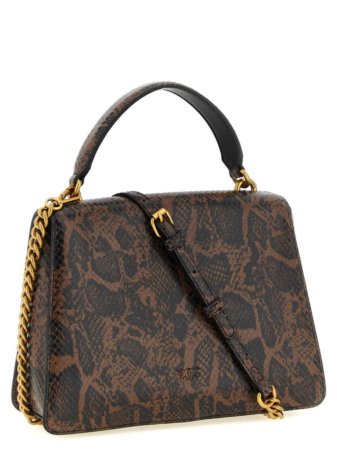 Pinko Love One Light Borse a Mano - Marrone | 1e50fd63e149a79454437277e278f64e92d1c962
