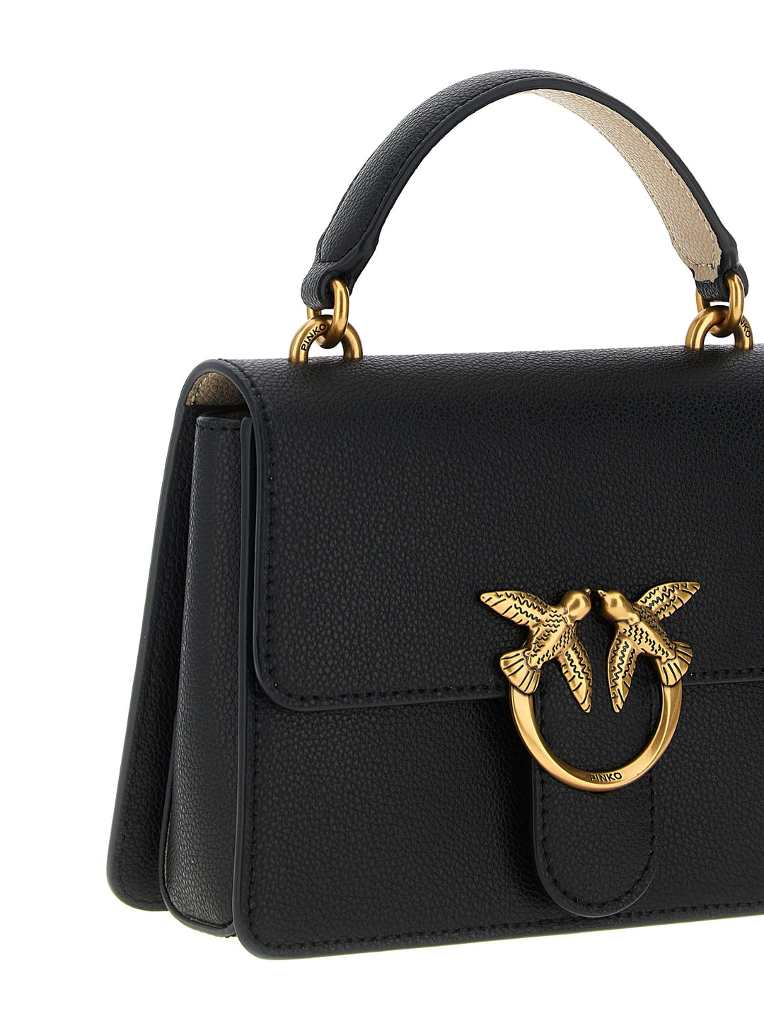 Pinko Mini Love Borse a Mano - Nero | d649434688677a6676a519f2b693b7494e7029d8