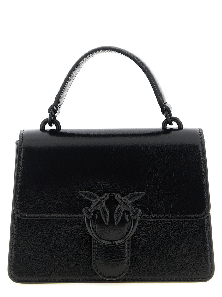 Pinko Mini Love One Light Borse a Mano - Nero | ceb7c3c3a39c0f9beaaaf764152b0d70c0351811