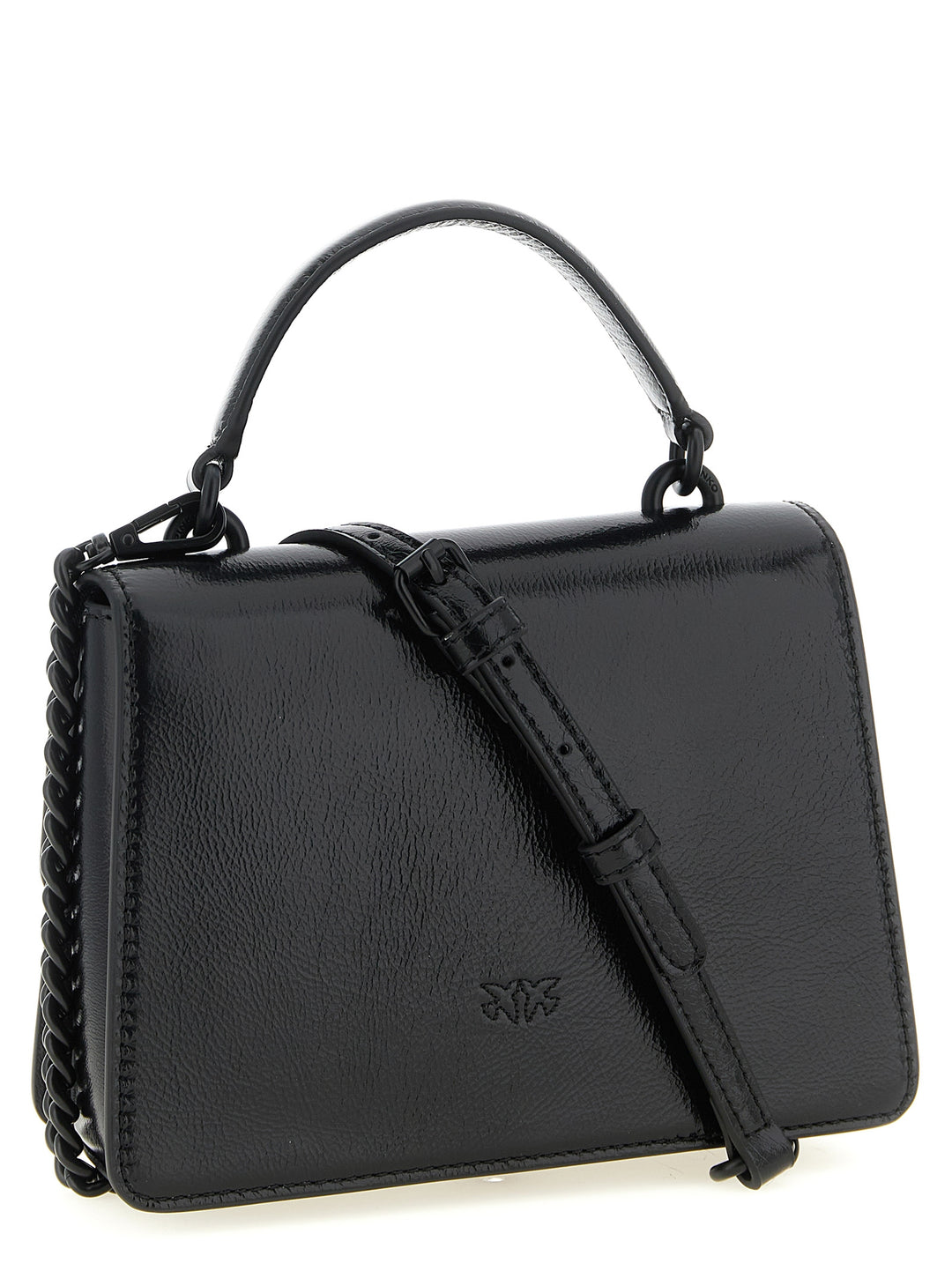 Pinko Mini Love One Light Borse a Mano - Nero | ad5c5e0ce1f62e5638485afcc3dba1cd3bbe7c7e