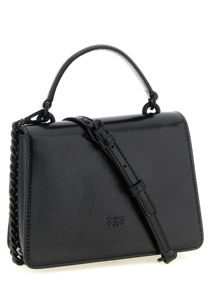 Pinko Mini Love One Light Borse a Mano - Nero | ad5c5e0ce1f62e5638485afcc3dba1cd3bbe7c7e