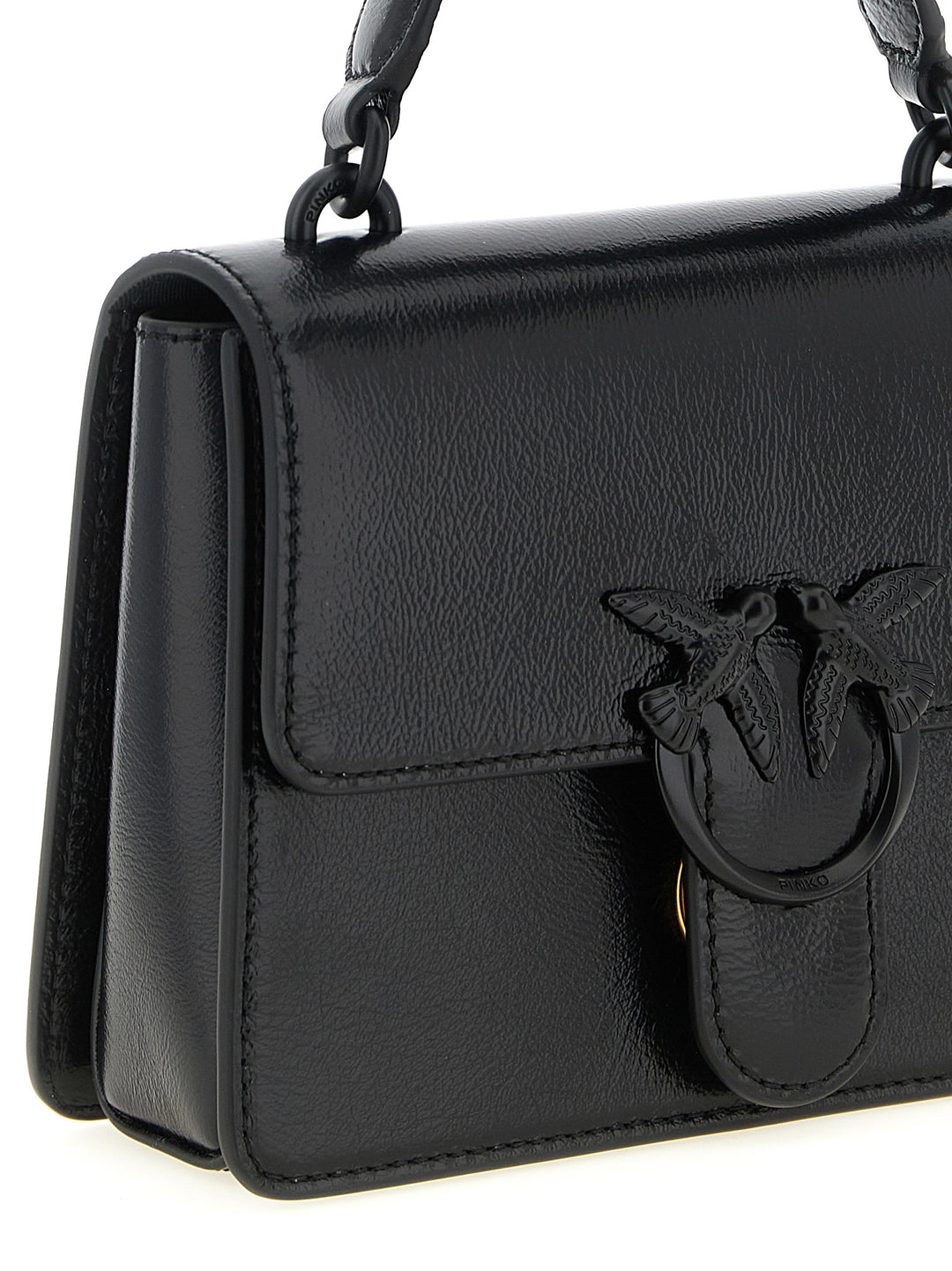 Pinko Mini Love One Light Borse a Mano - Nero | 50b86e475ec1c59cb9caeb305fb4cb1e4fb4f7fc