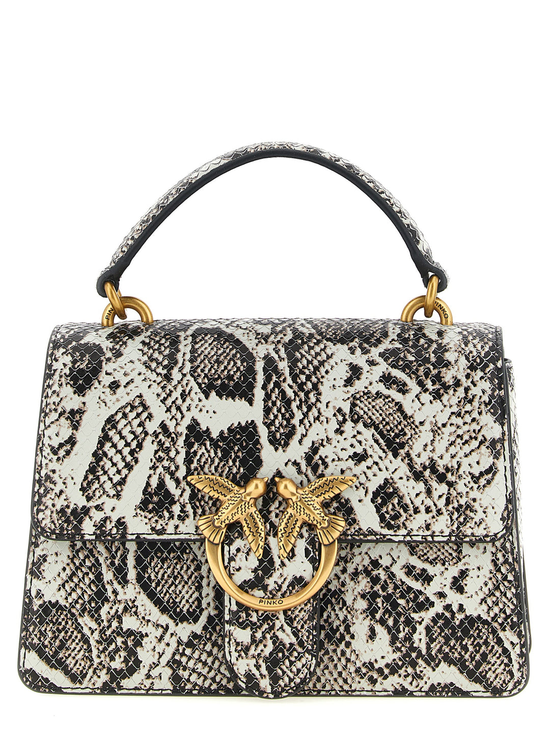 Pinko Mini Love One Light Borse a Mano - Grigio | 6046e1693812d763d1153baccdf47f07e6ef4a2f