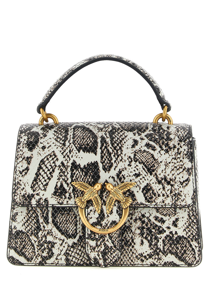 Pinko Mini Love One Light Borse a Mano - Grigio | 6046e1693812d763d1153baccdf47f07e6ef4a2f