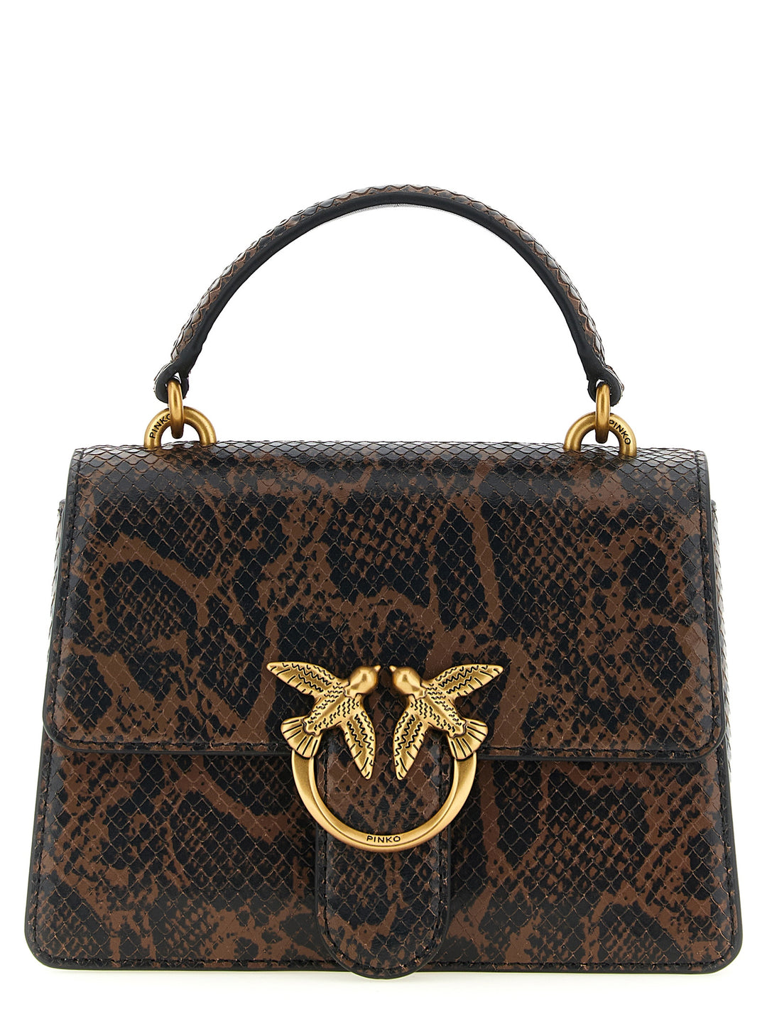 Pinko Mini Love One Light Borse a Mano - Marrone | 9b950338f86c5f4d6bb9cf59a58c1875f318d6c1