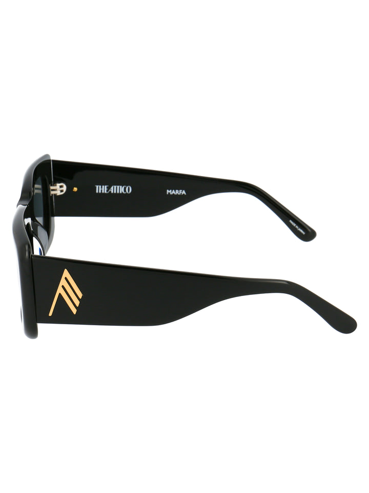 The Attico SUNGLASSES - Nero | 9872c9f2a8b6ae174796c6a6821716facf560160