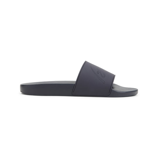 Navy Blue Pool Elastodiene Sandals