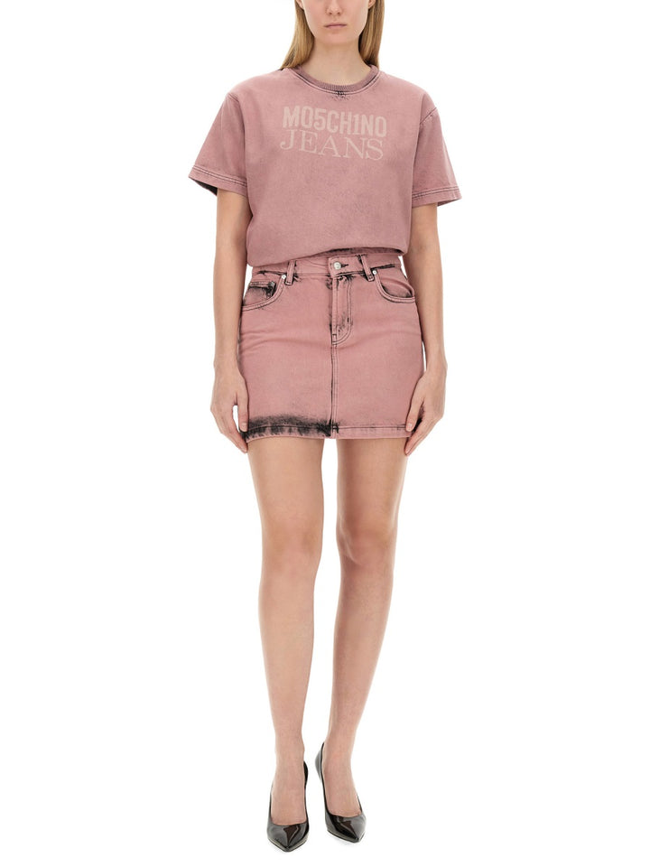 Moschino Jeans Gonne - Rosa | Wanan Luxury