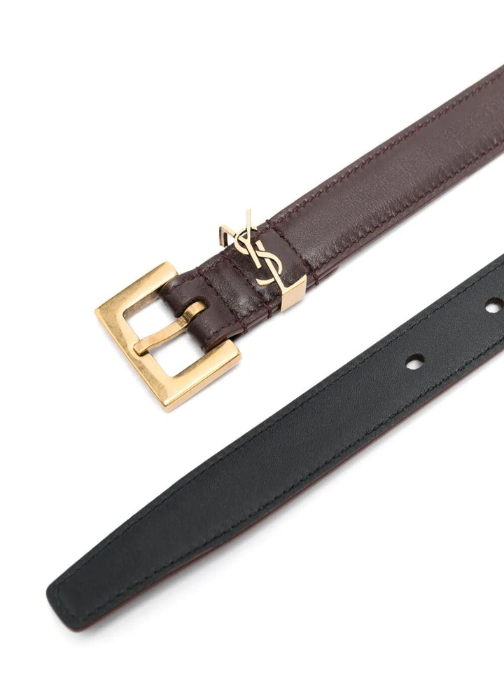 Saint Laurent Paris Cinture - Marrone | c3f32da93b84b751c0a19778b3e83cd668fe0a21