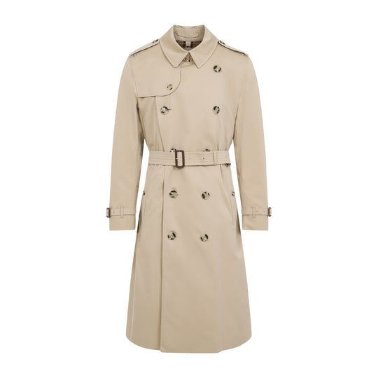 Burberry Honey Kensington Long Cotton Trench