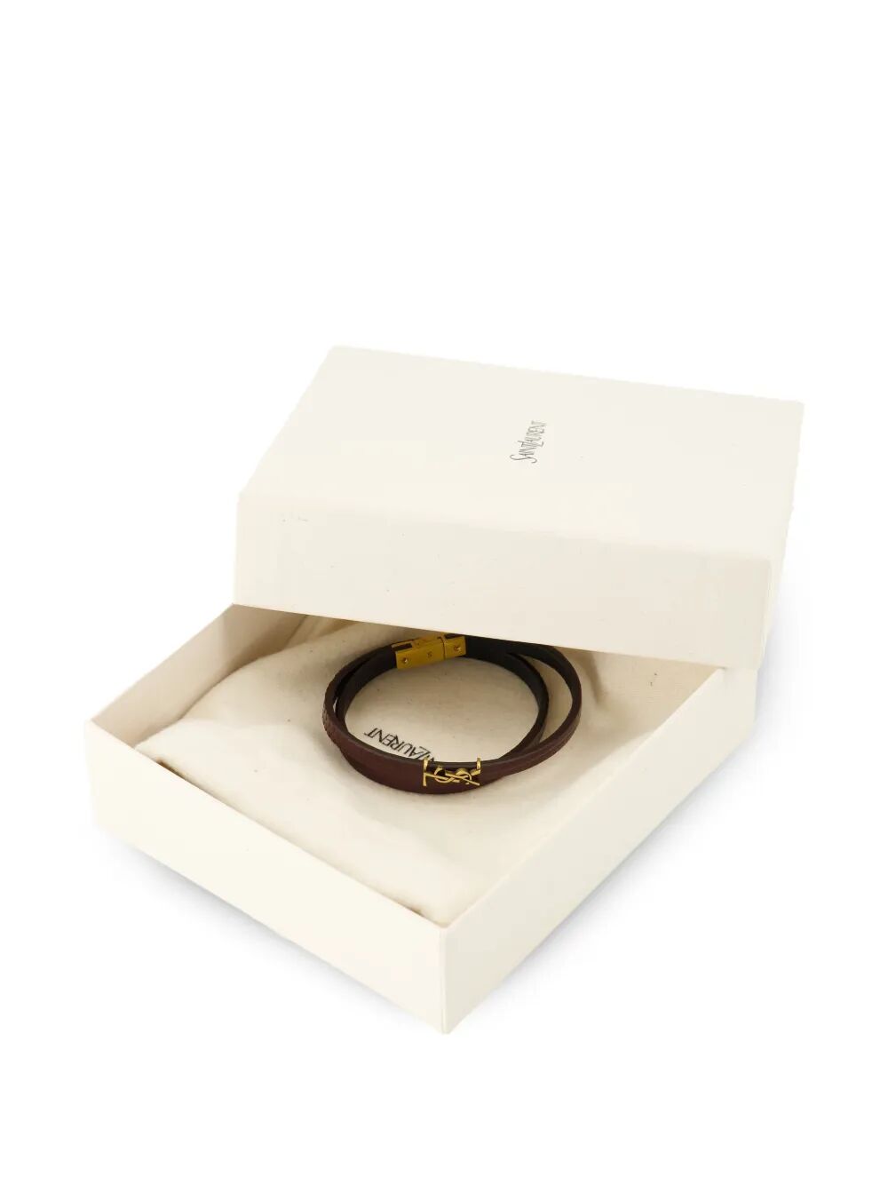 Saint Laurent Paris Bracciale - Rosso | 5a9919c70dde0f1a9e091462a7cb395906cdfe76