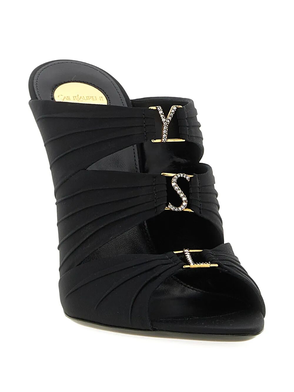 Saint Laurent Paris Sandali - Nero | 7fdd473ac87ab172eb25c63cfbe43c83f50a9926