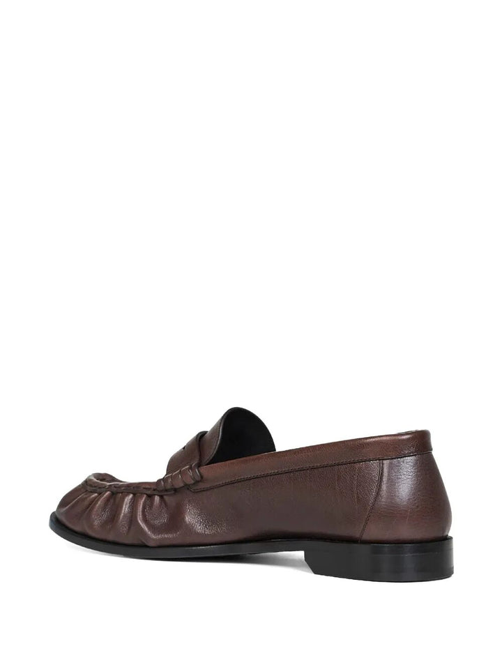 Saint Laurent Paris Mocassini - Marrone | a8257f30fbab921c6582ab5a2eadf04ce4ebfeb3