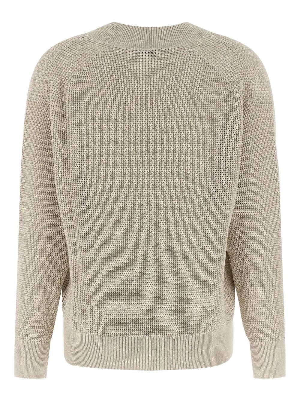 Brunello Cucinelli V neck - Nude & Neutrals | 4506f1f09581e727957e8b54504ae254d46c9653
