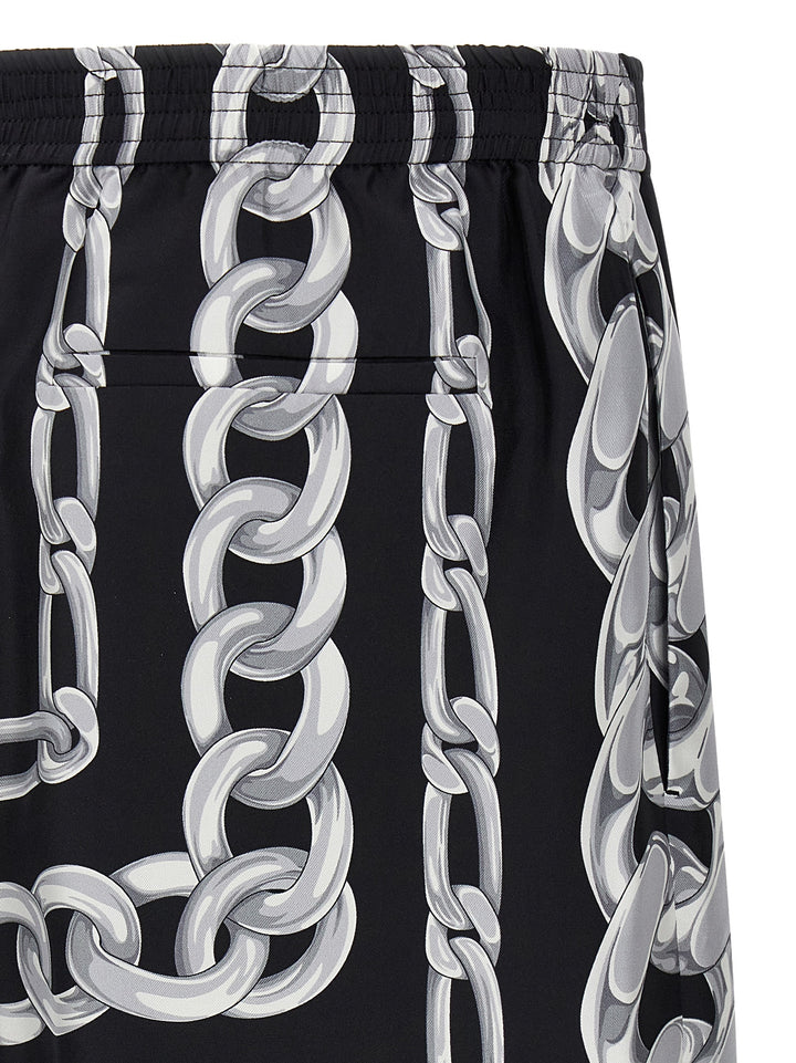 Versace Medusa Chains Bermuda e Short - Multicolor | be984655ff377090f47f0ba3d1ffdb52118cce94