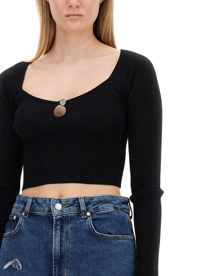 Moschino Jeans Top - Nero | Wanan Luxury