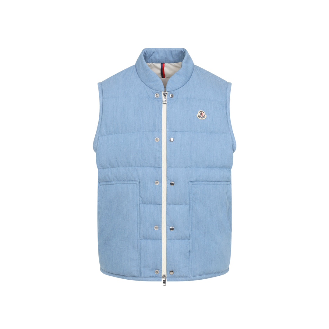 Moncler Gilet - Blu | 4be7547c8f6cb60ab89e02ec3229dcfd8a4a3715