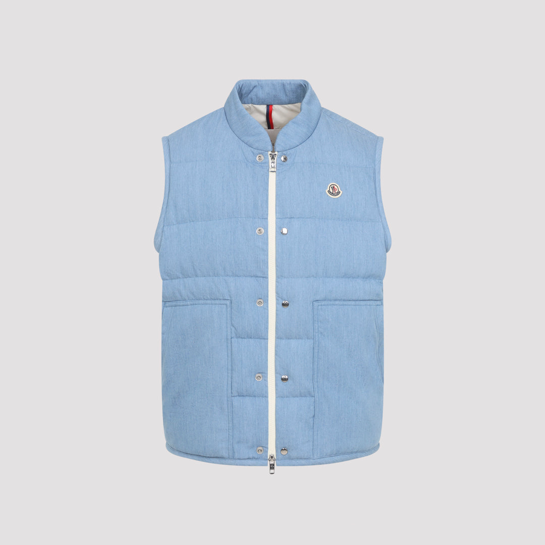 Moncler Gilet - Blu | d600462d6f41ed2494c474478e72482e5075d93b