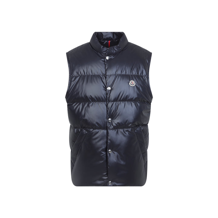 Moncler Gilet - Blu | 115c4a77cfd755f93a78a0b17d437ff14cff1a40