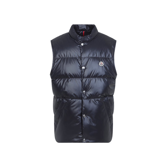 Navy Blue Restigo Polyester Gilet