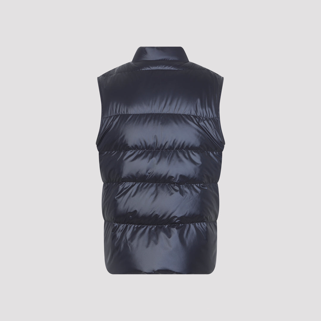 Moncler Gilet - Blu | 4cc6c93926594a4e7ed6a956e432eb5dab5fe445