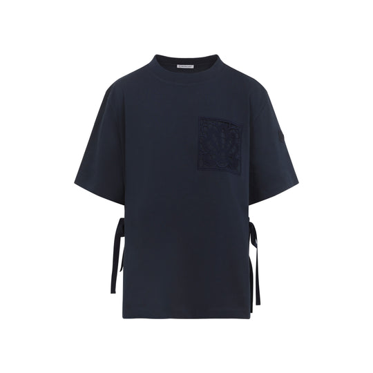 Blue Ss Cotton T-Shirt