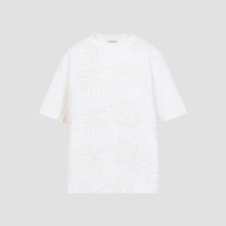 Moncler T-shirts - Nude & Neutrals | 20e9a9e777ee140e02a793a3b1fe41cd8ab1e264