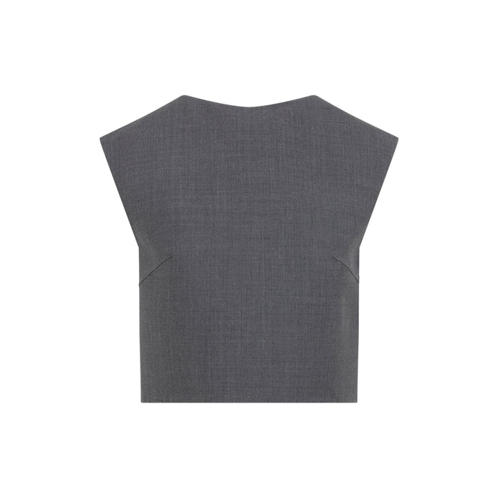 Jil Sander Top - Grey | fdc519428eaabc9376eb83abb3a20c3e6d92710e