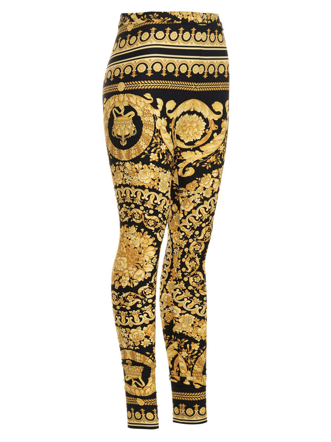 Versace Barocco Leggings - Multicolor | 50c6cd6747013ab3128c4c1944e0ed23287e5a60