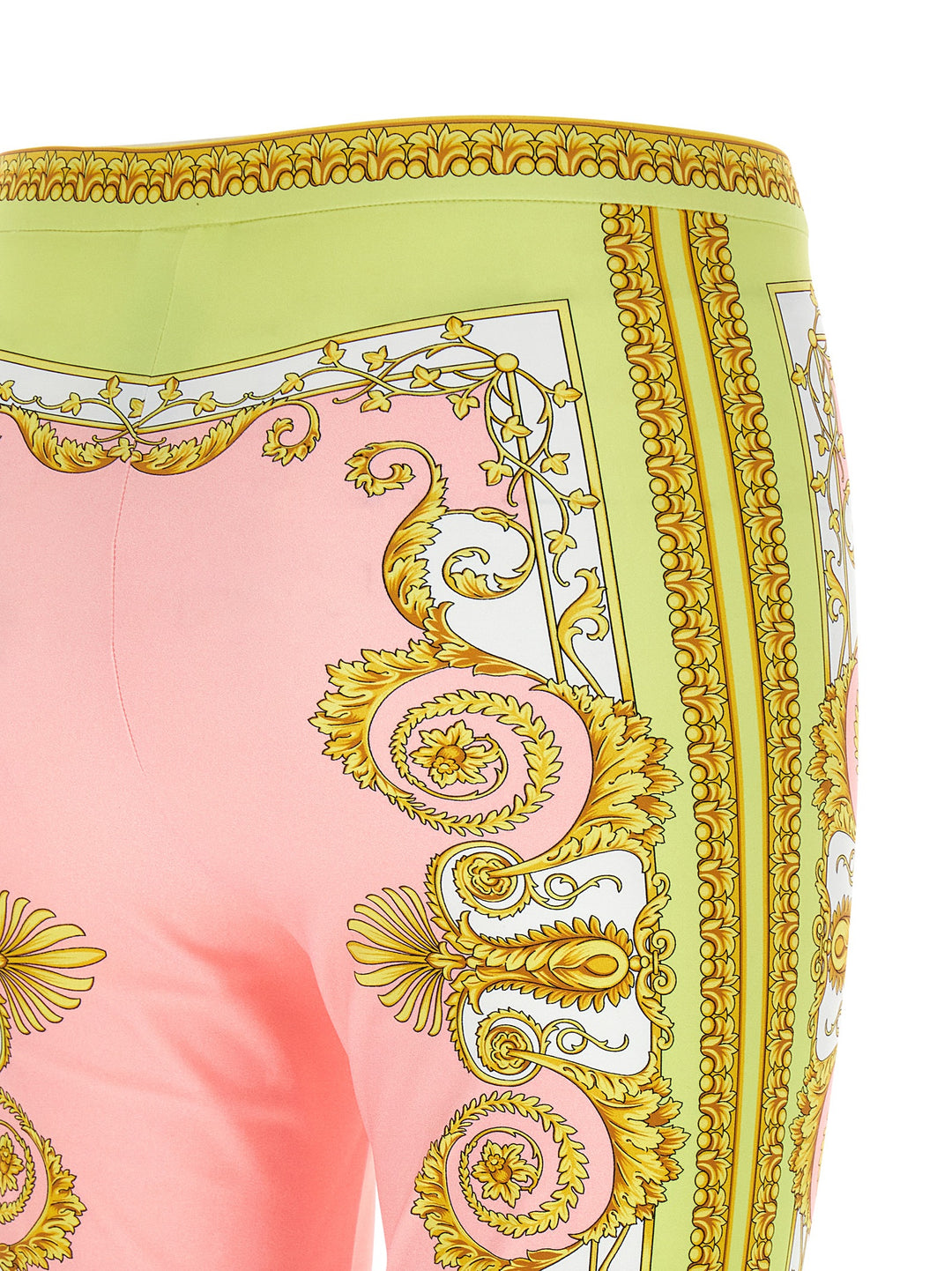 Versace Spring Barocco Leggings - Rosa | 934fb93e5bc544ea8171963d565626b6fcc0382b